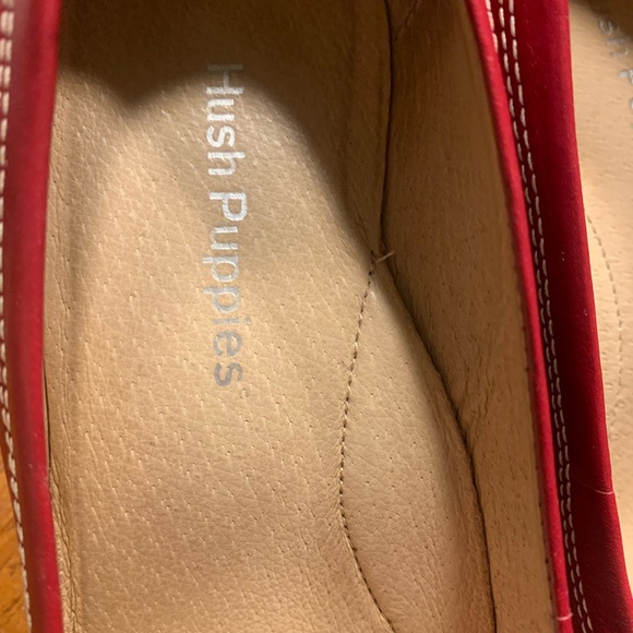 ❤️🔥New red leather heel shoe in box HushPuppies❤️ - Picture 11 of 16